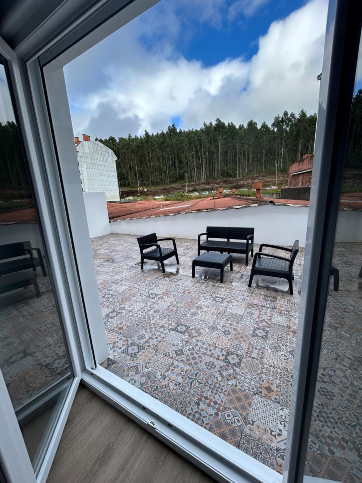Apartamentos Torres Del Milladoiro Amés Esterno foto